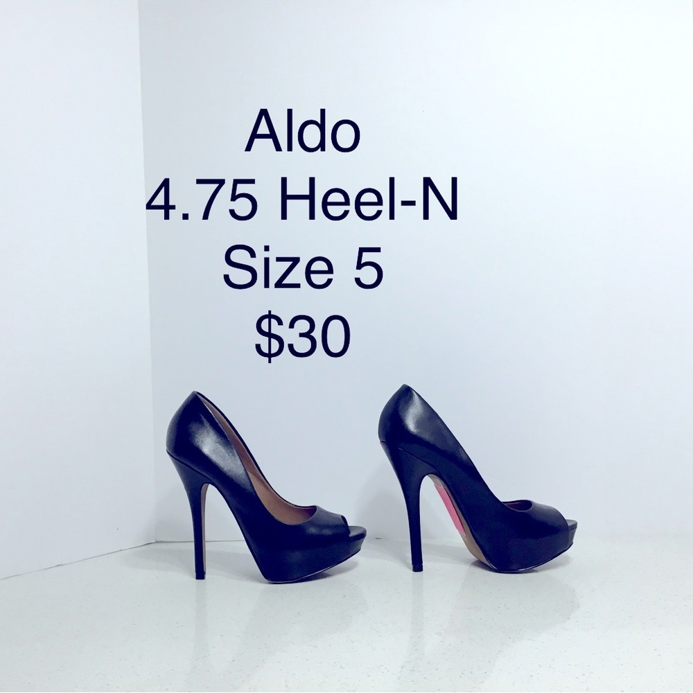 Aldo peep toe pump item is new and unused